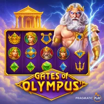 Rainbet - Gates of Olympus Slot Game - Pragmatic Play