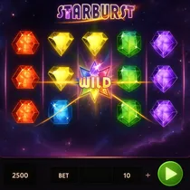 Rainbet - Starburst Slot Game - NetEnt